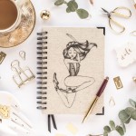 Personalized Calendar Planner Ballet Jump